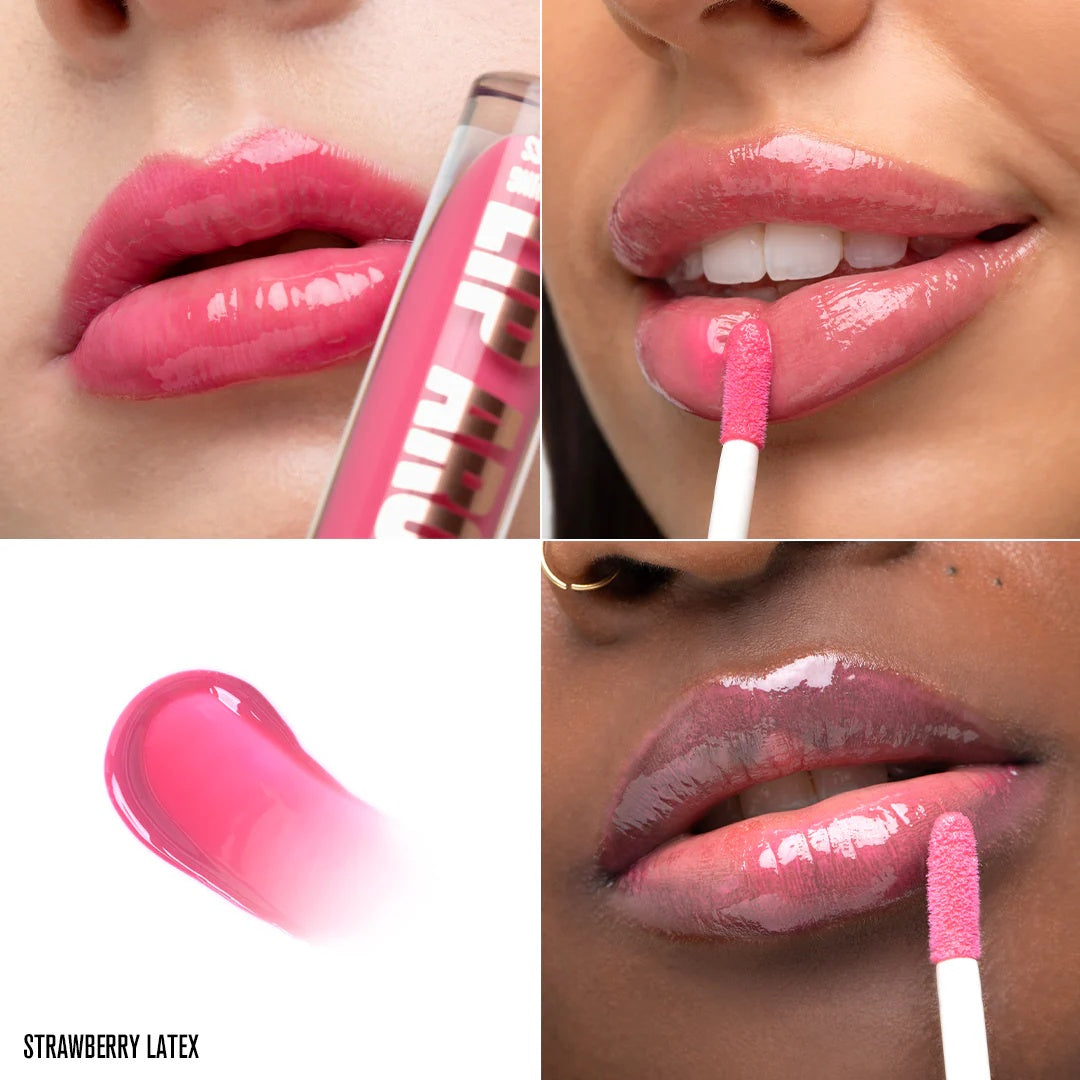 Brillo Labial Voluminizador Strawberry Latex