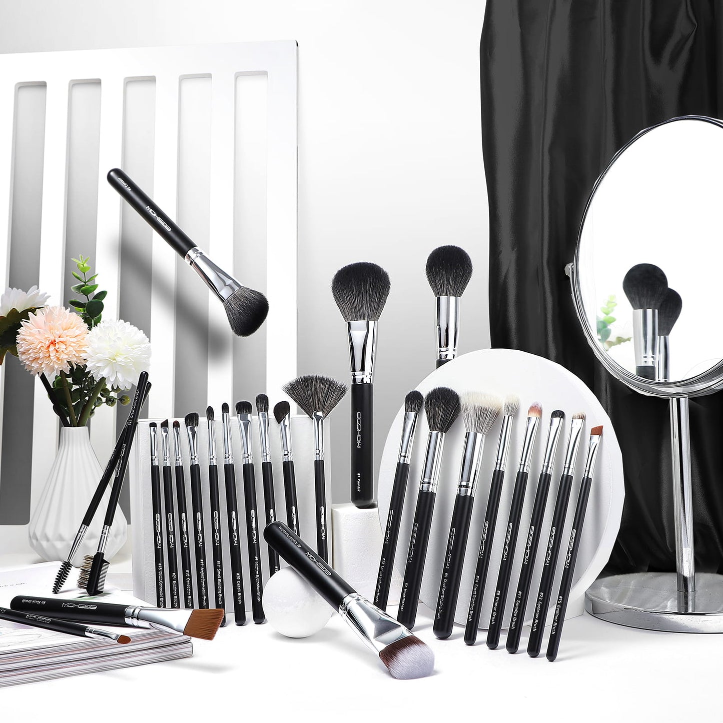 Set de brochas Master Series de 26 piezas Bright Silver