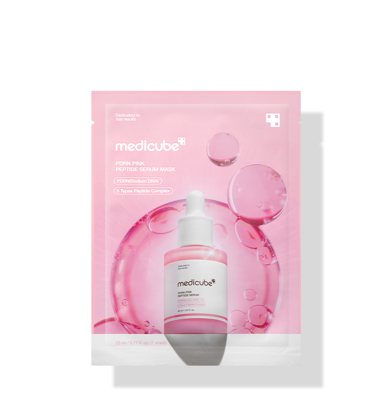 Set de Mascarillas PDRN Pink Peptide Serum Mask 6 pzas