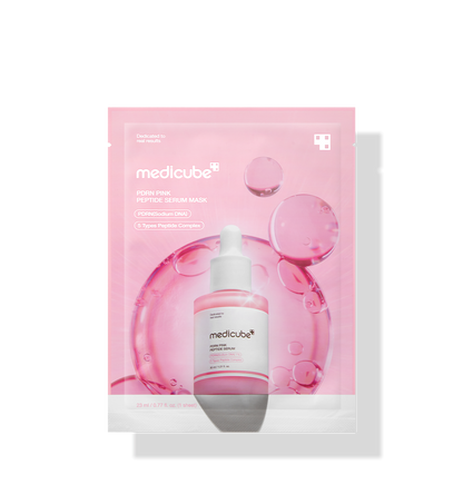 Set de Mascarillas PDRN Pink Peptide Serum Mask 6 pzas
