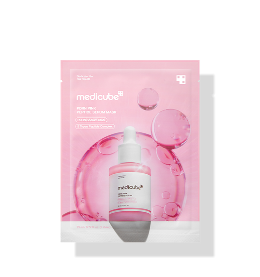 Set de Mascarillas PDRN Pink Peptide Serum Mask 6 pzas