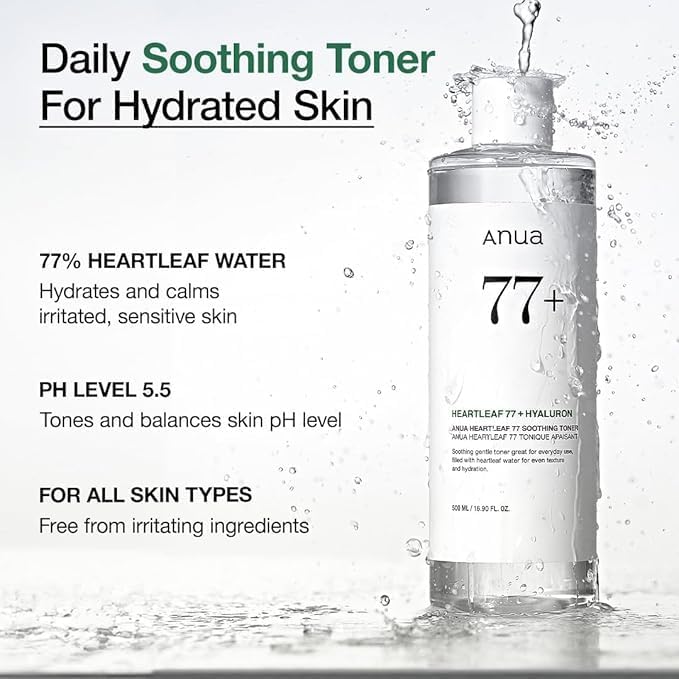 Tónico calmante Heartleaf 77 Soothing 250 ml