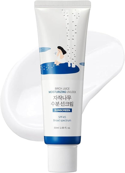 Protector solar Birch Juice Moisturizing Sun Cream 50 ml