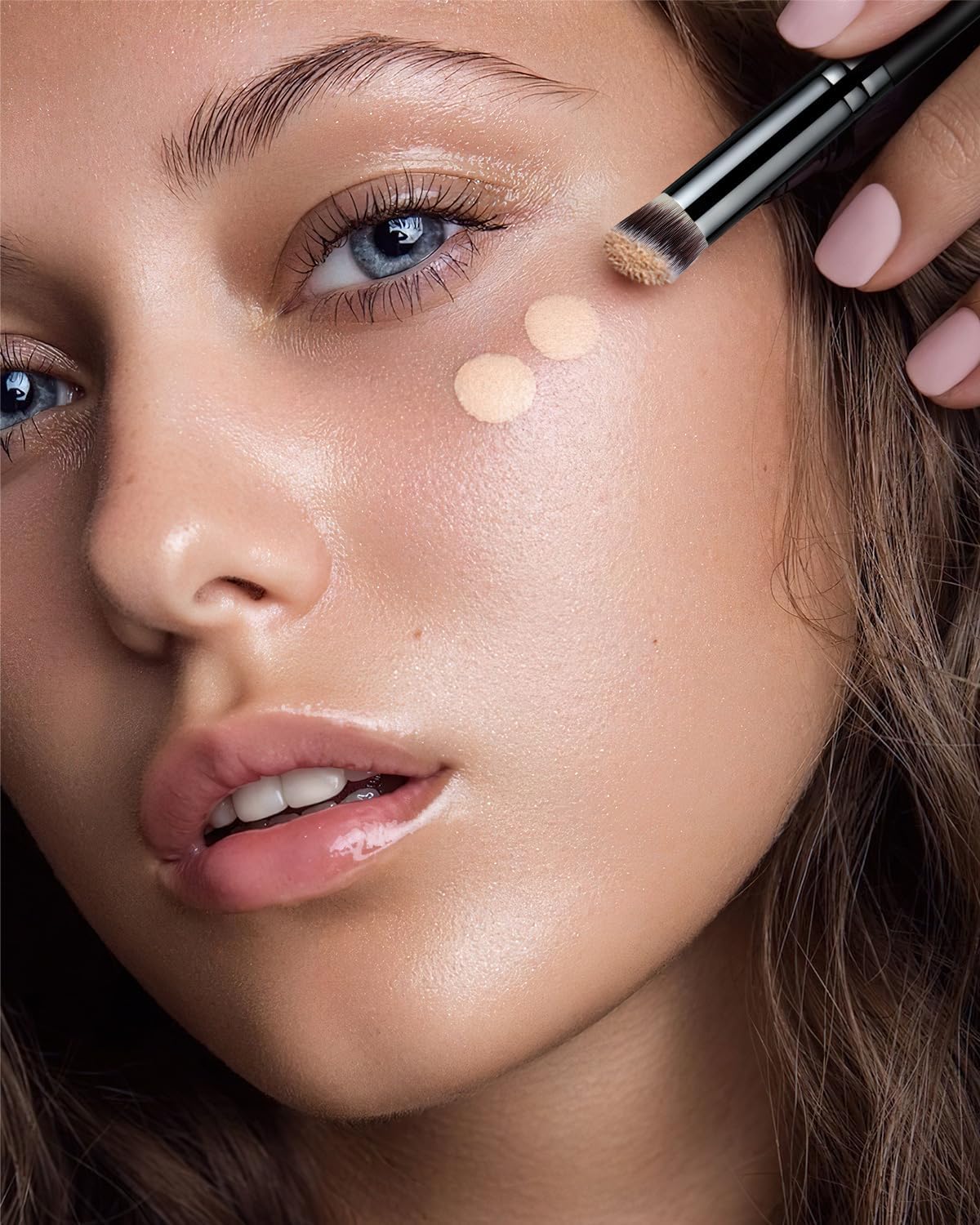 Brocha Para Corrector Debajo De Ojos E873