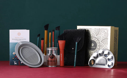 Set De Brochas Chic Series- Gift De 8 Piezas