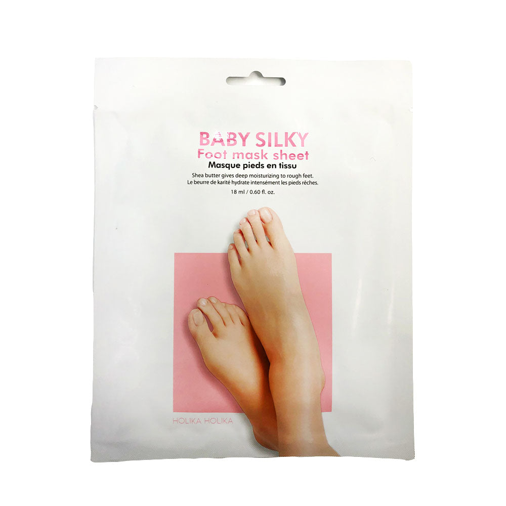 Mascarilla exfoliante para pies Baby Silky