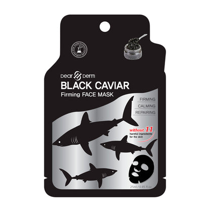 Mascarilla facial reafirmante Black Caviar