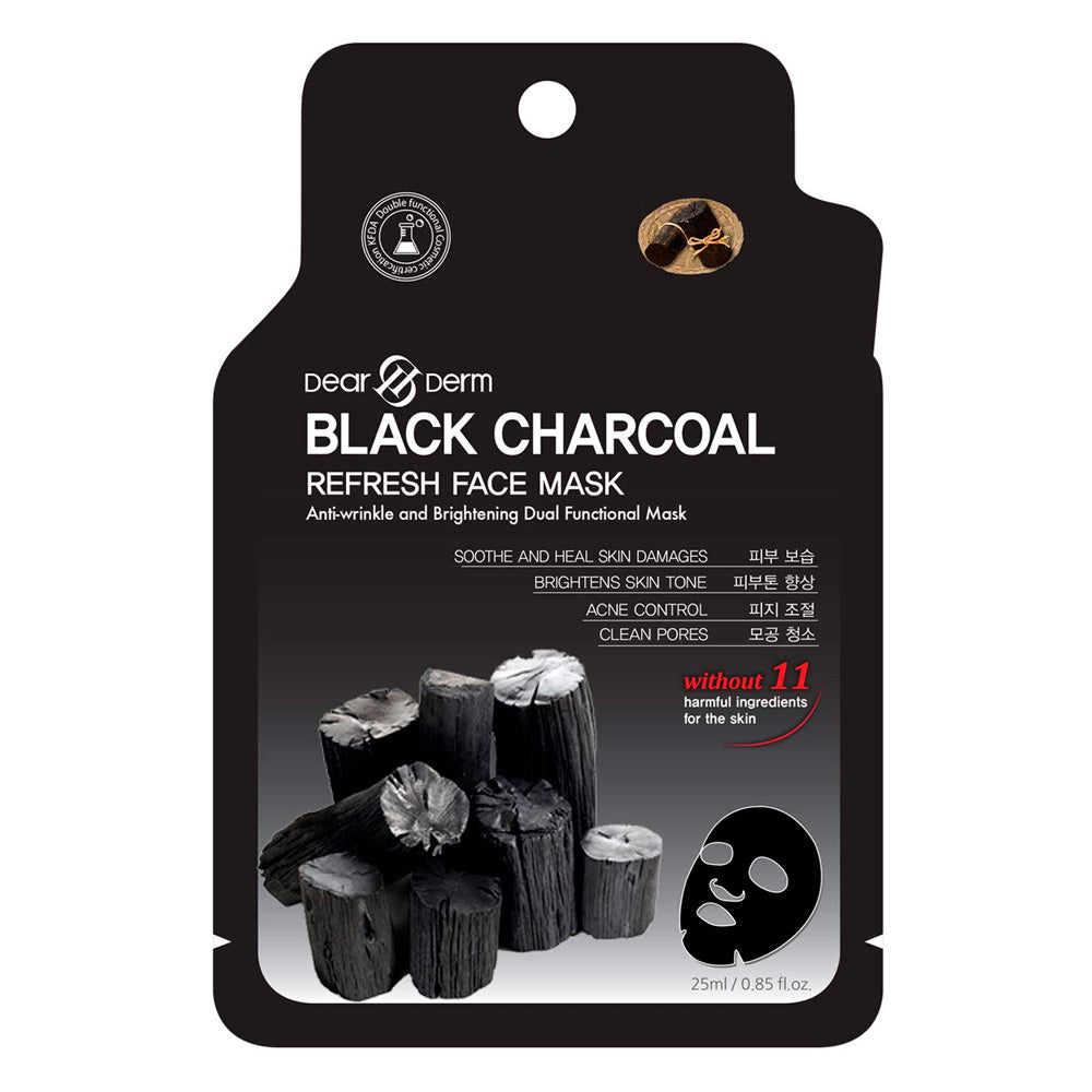 Mascarilla facial purificante Black Charcoa l