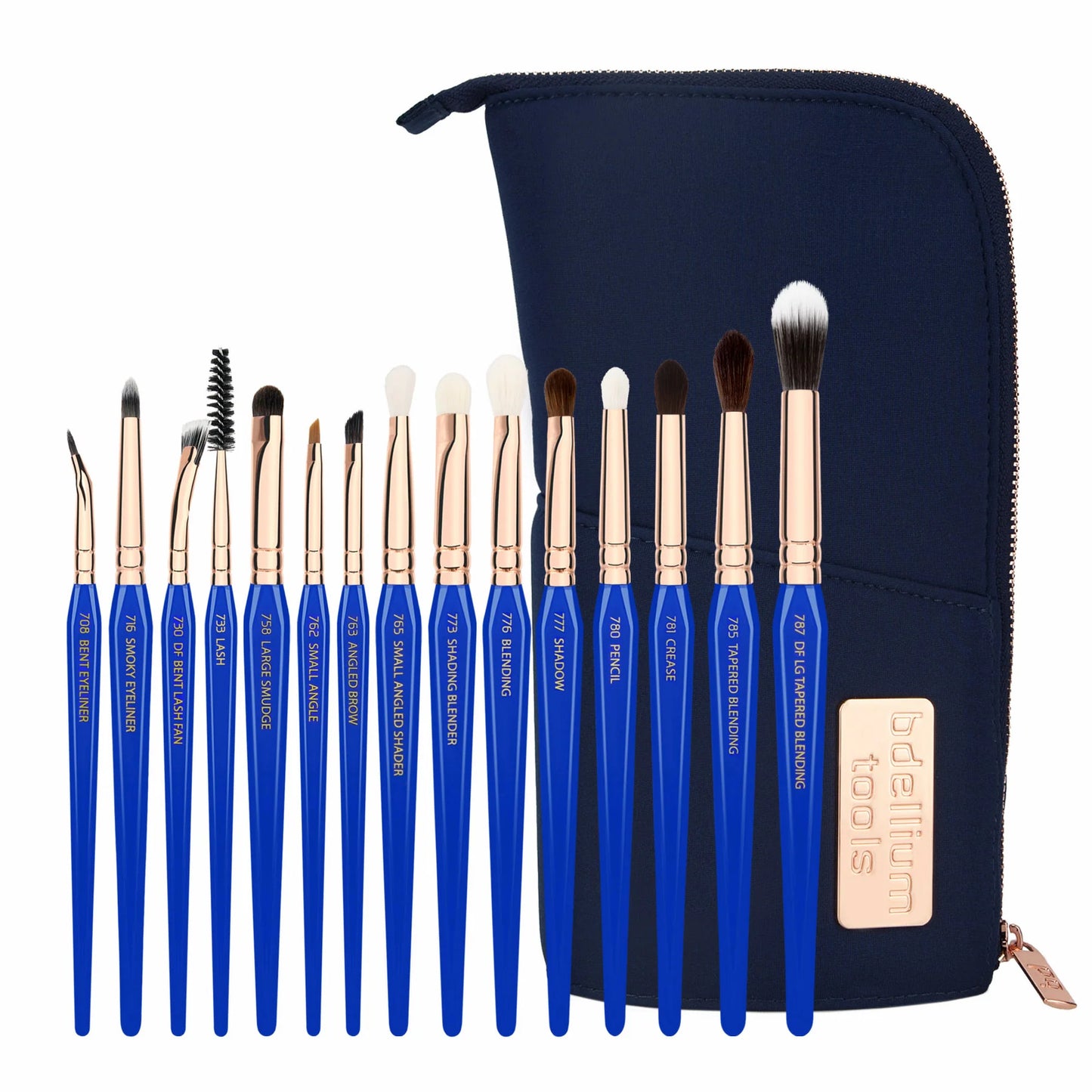 Set Completo de Brochas Golden Triangle para Ojos