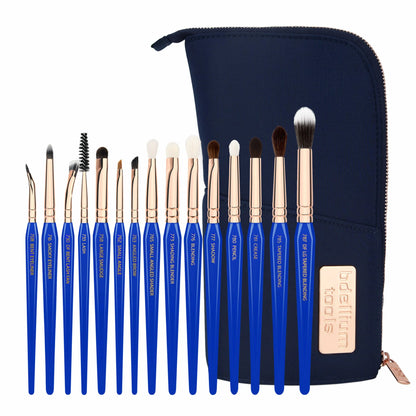 Set Completo de Brochas Golden Triangle para Ojos