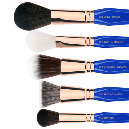 Set Completo de Brochas Golden Triangle Phase I