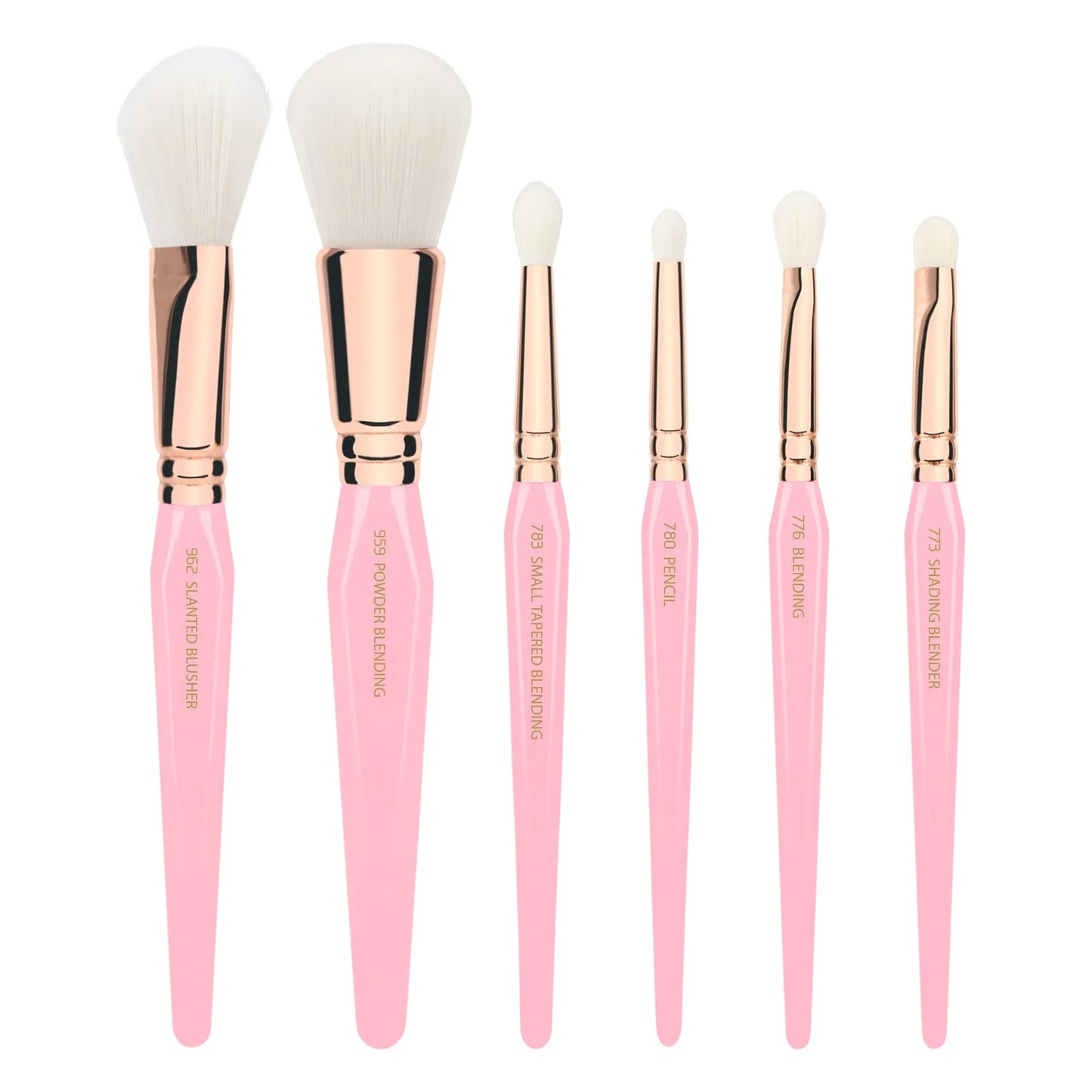 Set de Brochas Pink Golden Triangle Luminescent