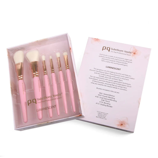 Set de Brochas Pink Golden Triangle Luminescent