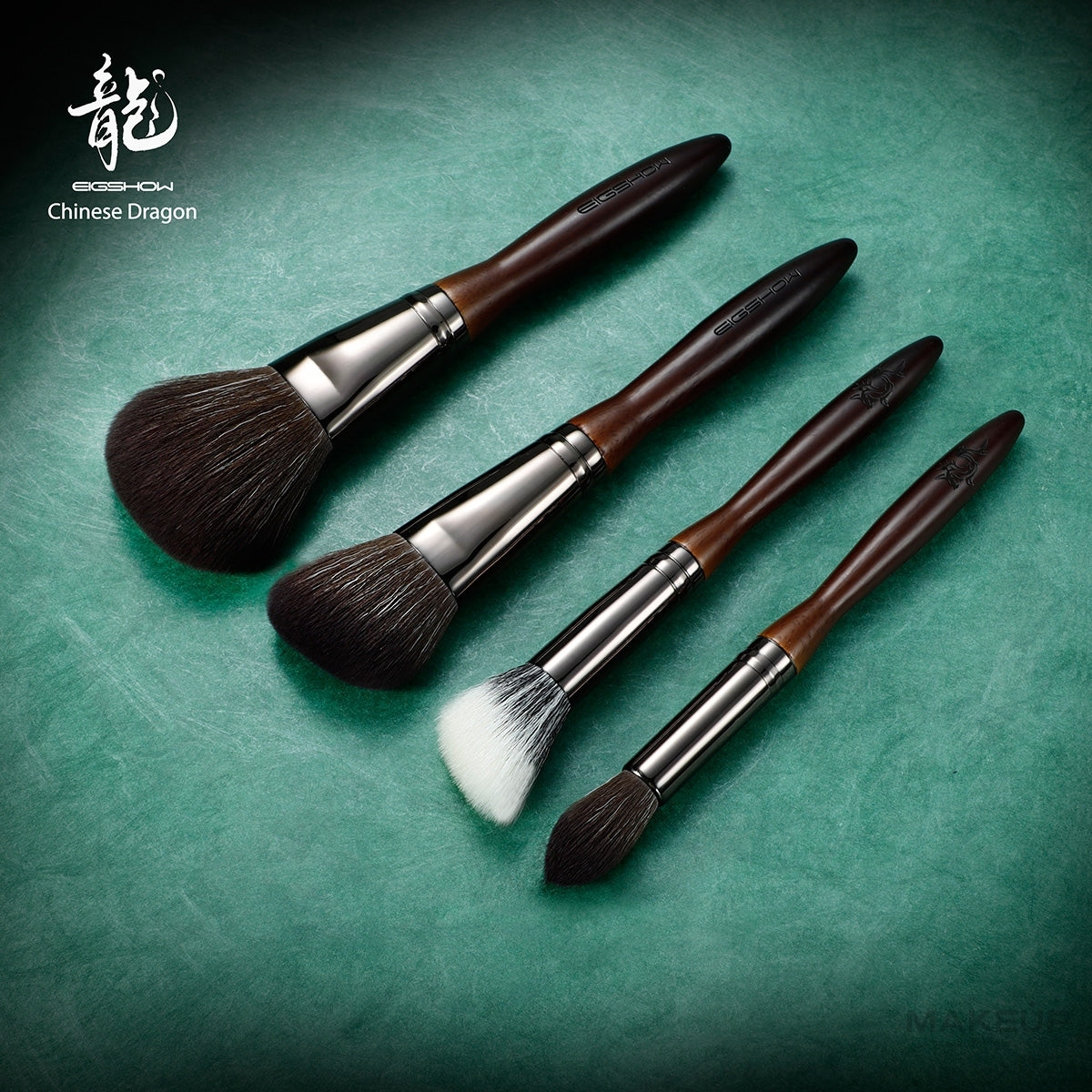 Set de brochas Chinese Dragon de 20 piezas Ebony
