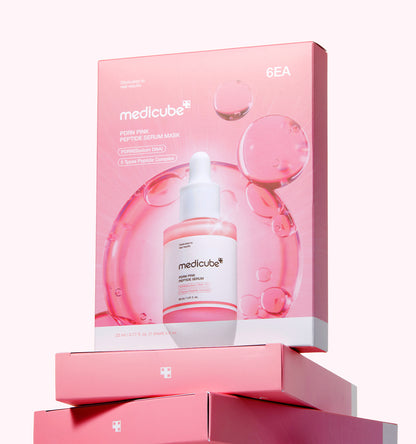 Set de Mascarillas PDRN Pink Peptide Serum Mask 6 pzas