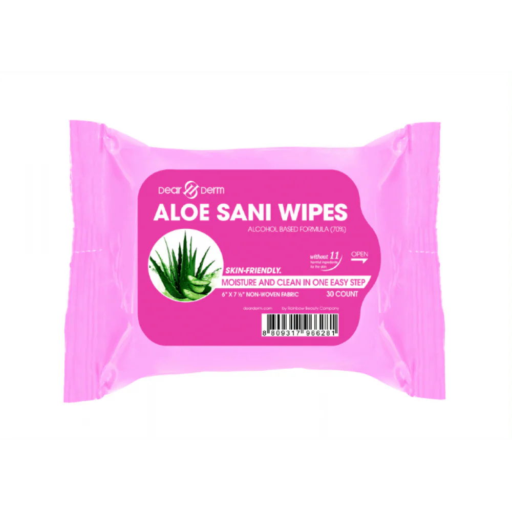 Toallitas limpiadoras Aloe Sani Wipes
