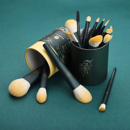 Set De Brochas Chic Series De 18 Piezas Shaded Spruce