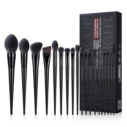 Set de brochas King Knight de 19 piezas