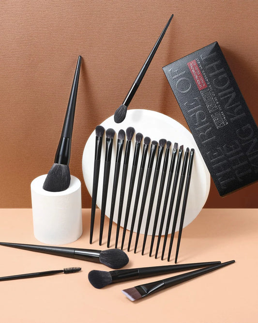 Set de brochas King Knight de 19 piezas