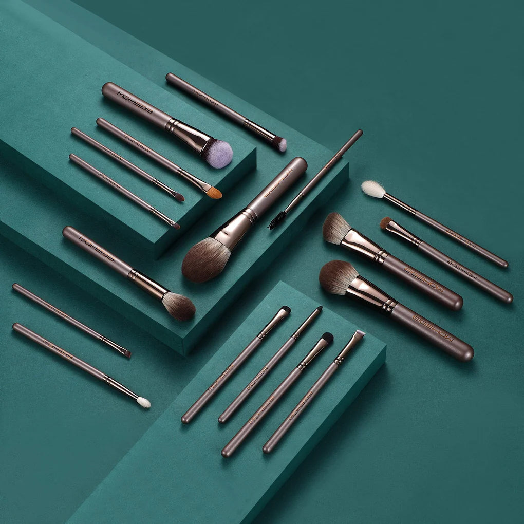 Set De Brochas Magician Series De 18 Piezas Lucky Coffee