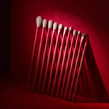 Set De Brochas Jade Series De 11 Piezas Agate Red
