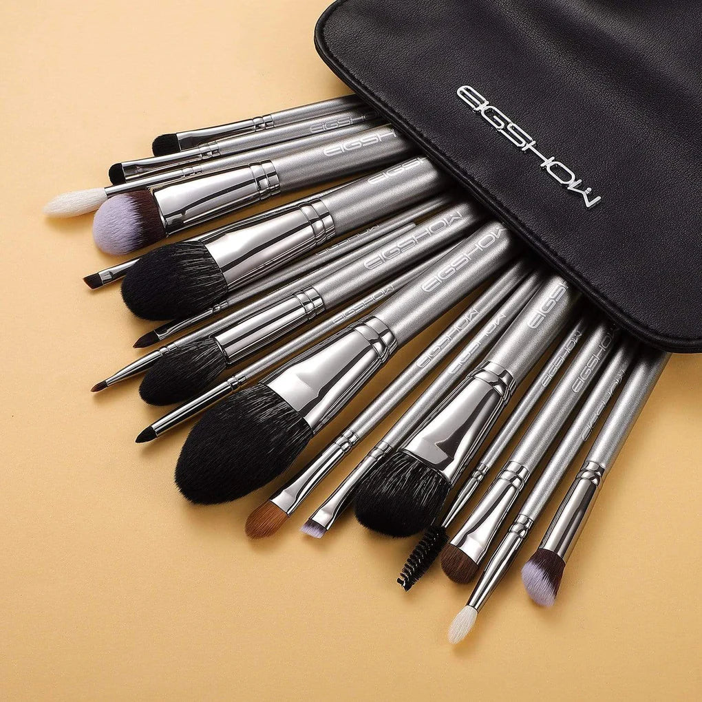Set De Brochas Magician Series De 18 Piezas Galaxy Silver