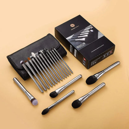 Set De Brochas Magician Series De 18 Piezas Galaxy Silver