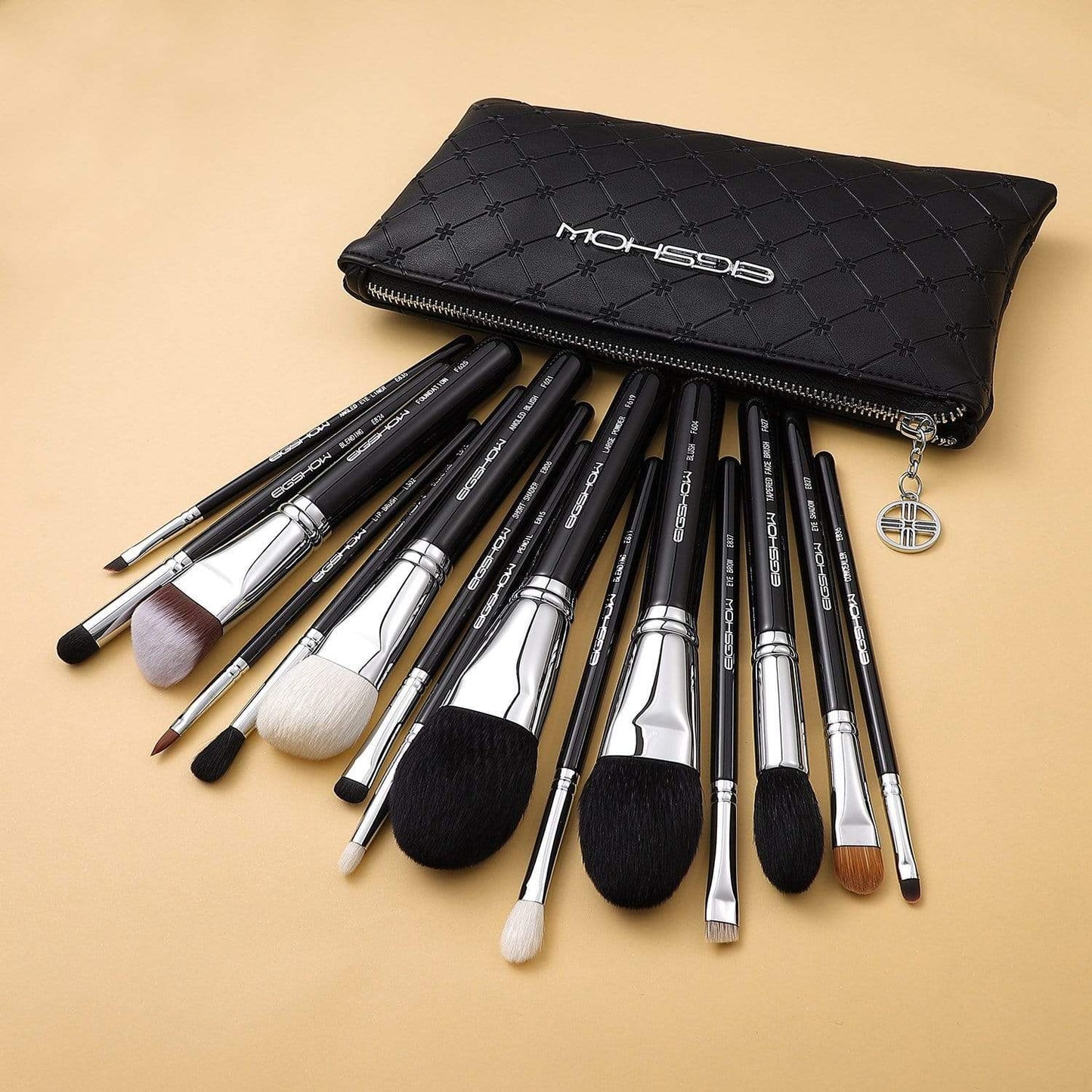 Set De Brochas Master Series De 15 Piezas Bright Silver