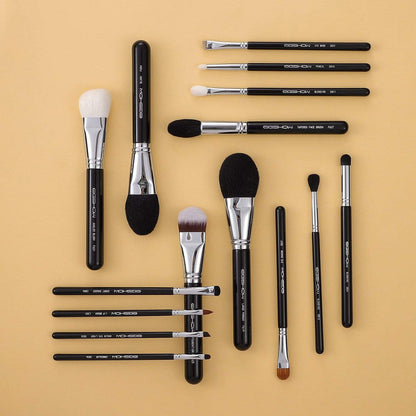Set De Brochas Master Series De 15 Piezas Bright Silver