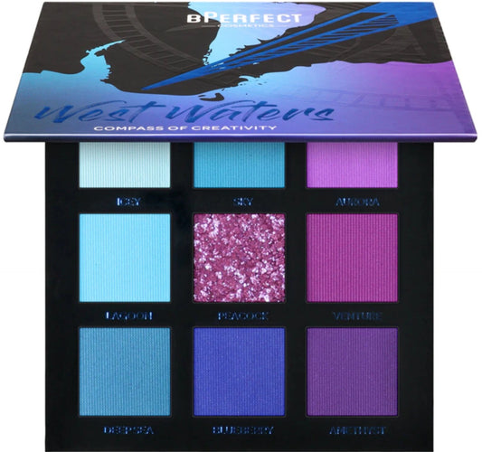 Paleta de sombras Compass of Creativity West Waters