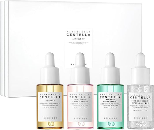 Kit de ampollas Madagascar Centella Ampoule 4 tipos