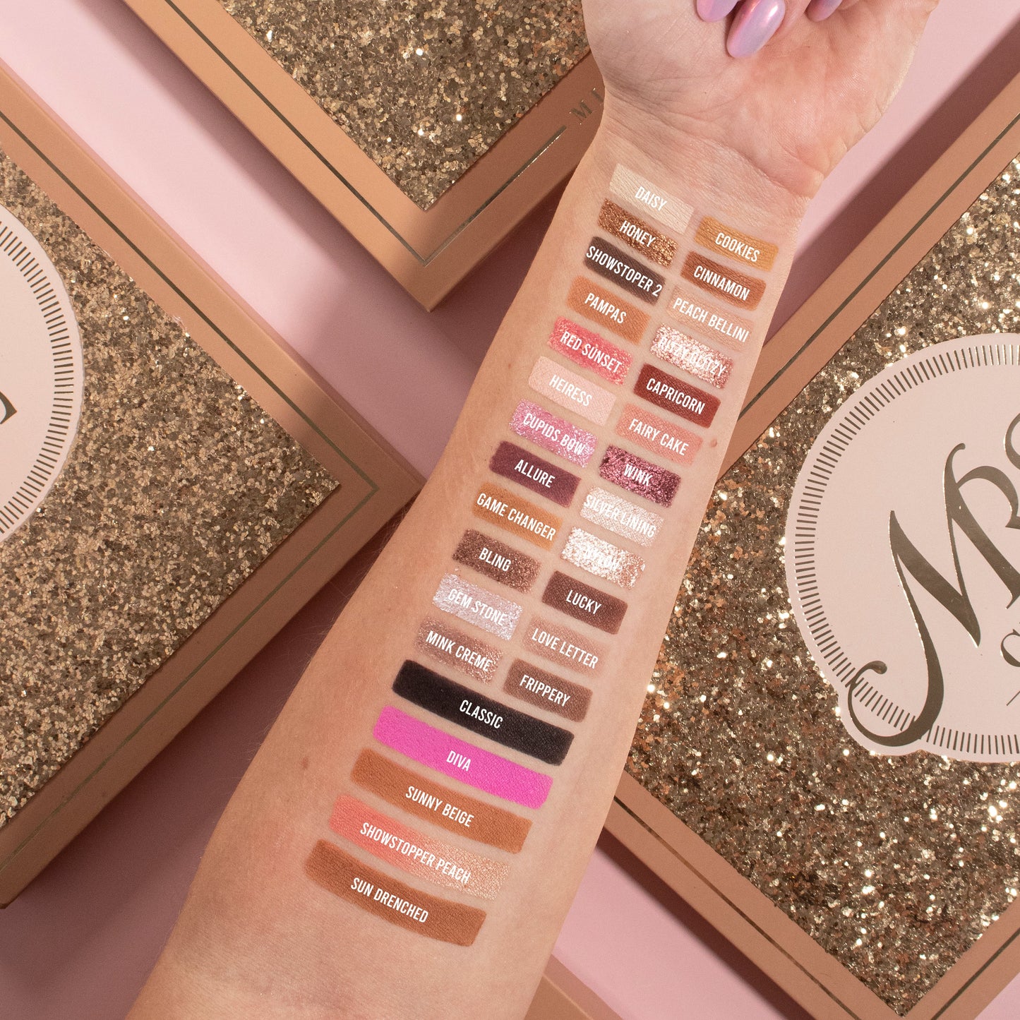 Paleta de sombras Mrs Glam Showstopper II