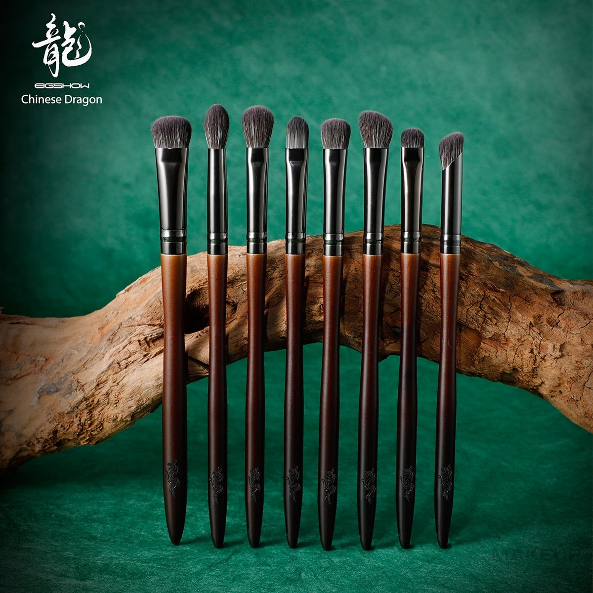 Set de brochas Chinese Dragon de 20 piezas Ebony